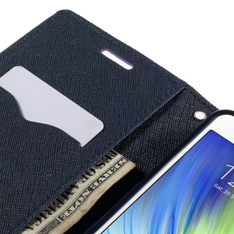 Чохол Mercury Fancy Diary для Samsung Galaxy A7 (A700) - Violet: фото 8 з 11