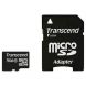 Карта памяти Transcend microSD 16GB (10 class) + SD adapter (MC-0602). Фото 2 из 2