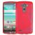 Силиконовая накладка Deexe S Line для LG G3s (D724) - Red: фото 1 из 2