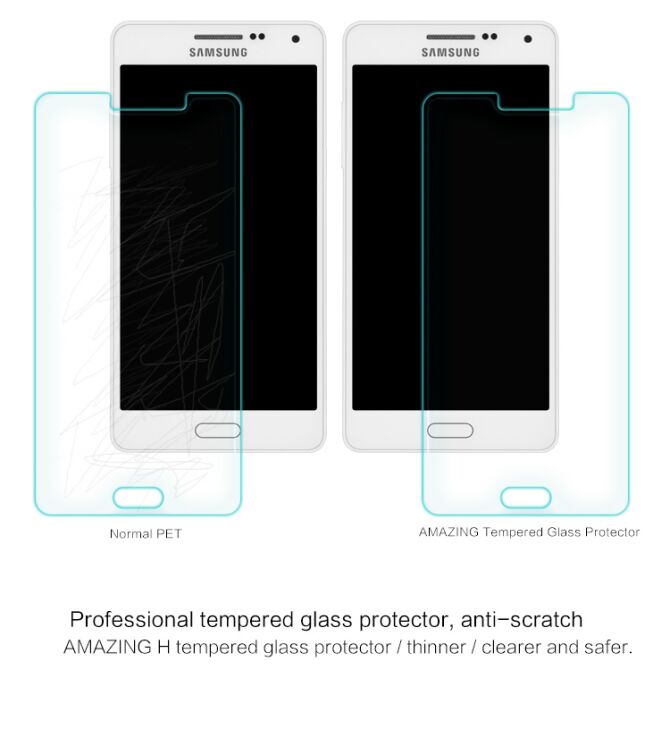 Захисне скло NILLKIN Amazing H Nano для Samsung Galaxy A5 (A500): фото 5 з 11