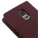 Чехол Mercury Sonata Diary для Samsung Galaxy S5 (G900) - Wine Red (GS5-9659R). Фото 8 из 11