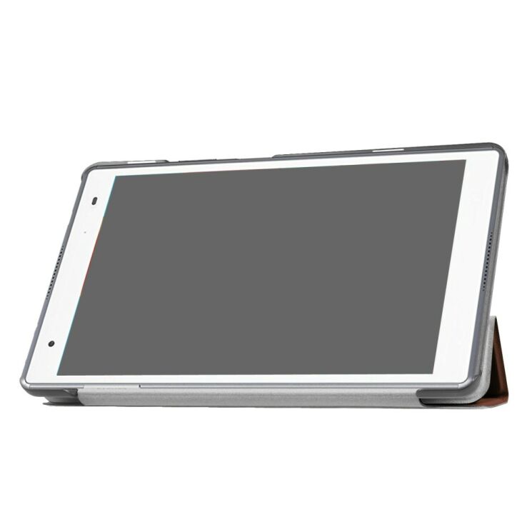 Чохол UniCase Slim для Lenovo Tab 4 8 - Brown: фото 6 з 7