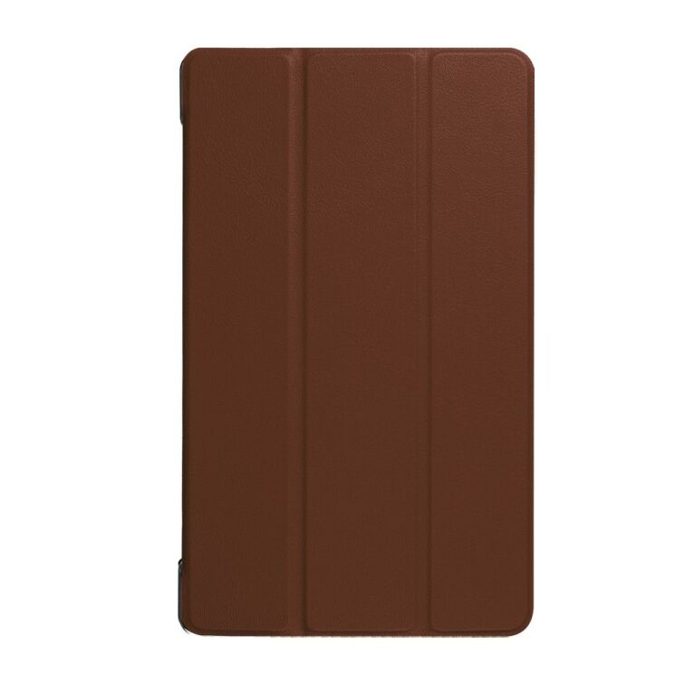 Чохол UniCase Slim для Lenovo Tab 4 8 - Brown: фото 2 з 7