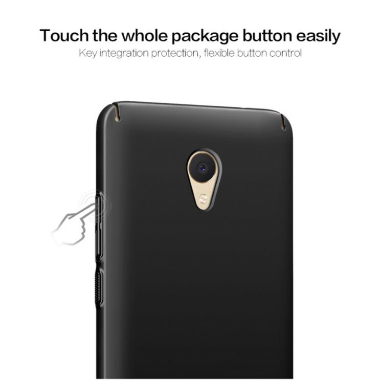 Пластиковий чохол MOFI Slim Shield для Meizu M5 Note - Black: фото 6 з 12