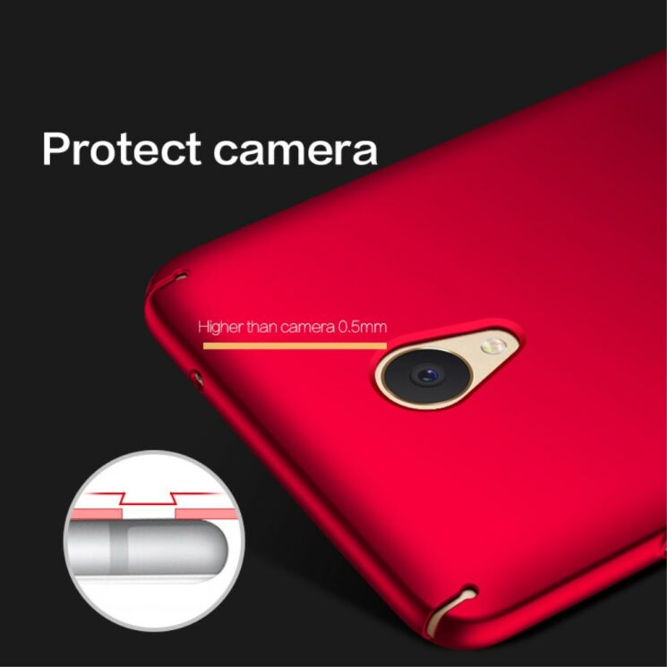Пластиковый чехол MOFI Slim Shield для Meizu M5 Note - Red: фото 10 из 12