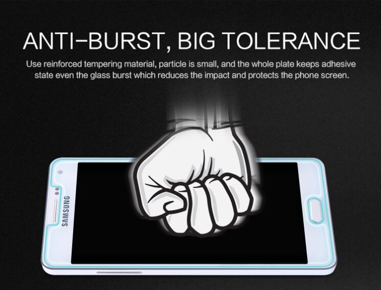 Защитное стекло NILLKIN Amazing H Nano для Samsung Galaxy A5 (A500): фото 6 из 11