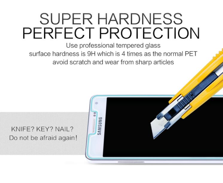 Защитное стекло NILLKIN Amazing H Nano для Samsung Galaxy A5 (A500): фото 4 из 11