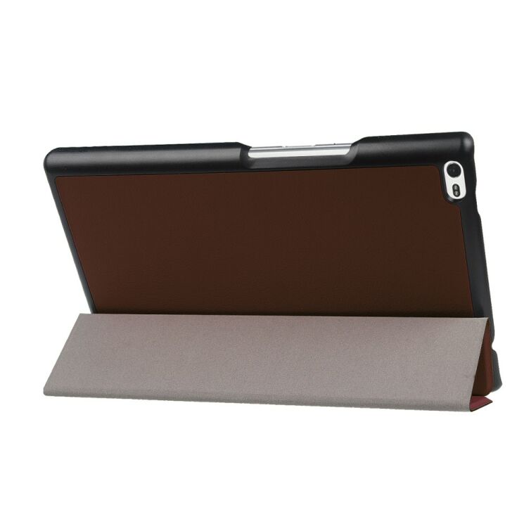 Чохол UniCase Slim для Lenovo Tab 4 8 - Brown: фото 5 з 7