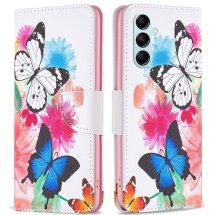Чохол-книжка Deexe Color Wallet для Samsung Galaxy M14 (M146) - Two Butterflies: фото 1 з 8