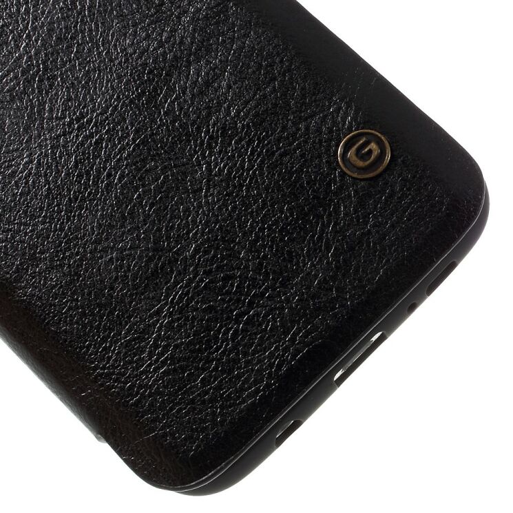 Чохол-книжка G-CASE Leather Flip для Samsung Galaxy S7 edge (G935) - Black: фото 8 з 9