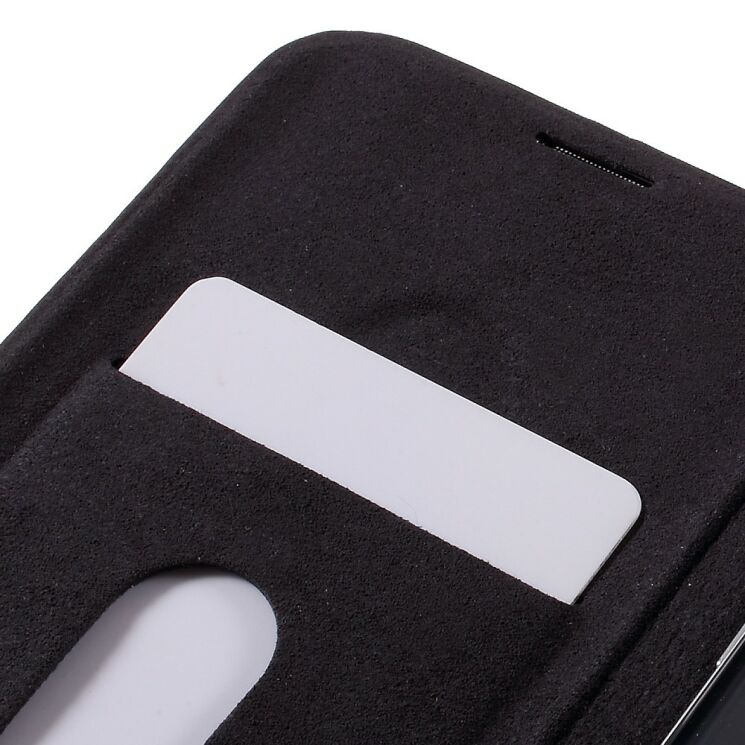Чехол-книжка G-CASE Leather Flip для Samsung Galaxy S7 edge (G935) - Black: фото 7 из 9