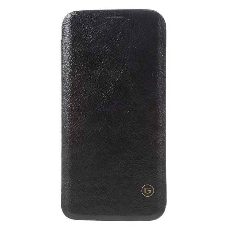 Чохол-книжка G-CASE Leather Flip для Samsung Galaxy S7 edge (G935) - Black: фото 3 з 9