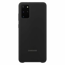 Чехол Silicone Cover для Samsung Galaxy S20 Plus (G985) EF-PG985TBEGRU - Black: фото 1 из 3