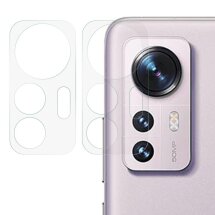 Комплект защитных стекол на заднюю камеру Deexe Camera Lens Protector для Xiaomi 12 Lite: фото 1 из 6