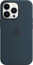 Оригінальний чохол Silicone Case with MagSafe для Apple iPhone 13 Pro (MM2J3ZE/A) - Abyss Blue: фото 1 з 5
