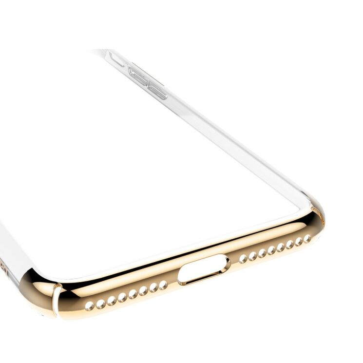 Пластиковый чехол BASEUS Glitter Series для iPhone 7 Plus / iPhone 8 Plus - Gold: фото 8 из 13