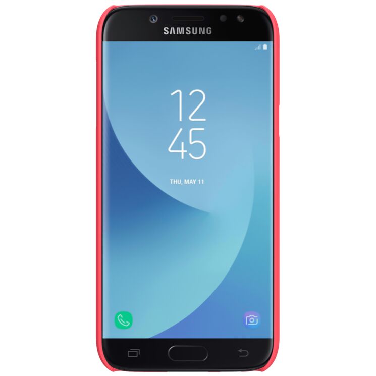 Пластиковый чехол NILLKIN Frosted Shield для Samsung Galaxy J5 2017 (J530) - Red: фото 6 из 15