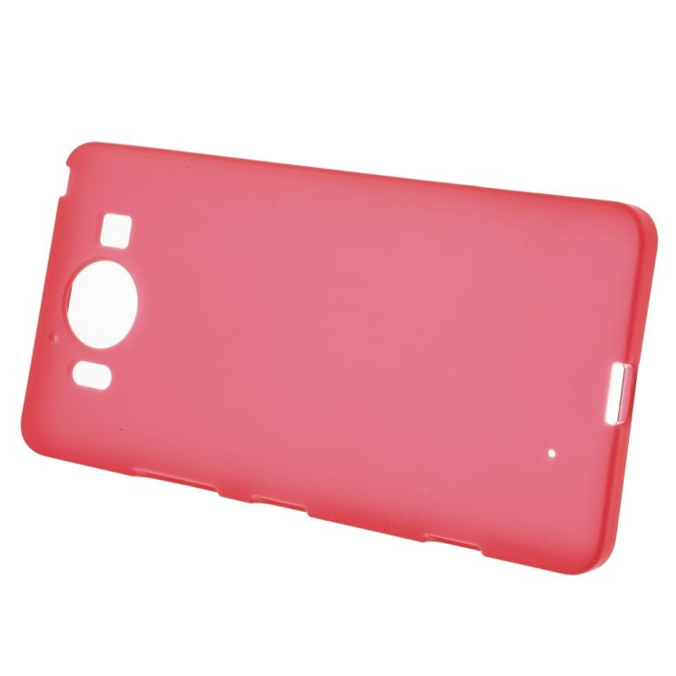 Силиконовый чехол Deexe Soft Case для Microsoft Lumia 950 - Red: фото 2 из 5