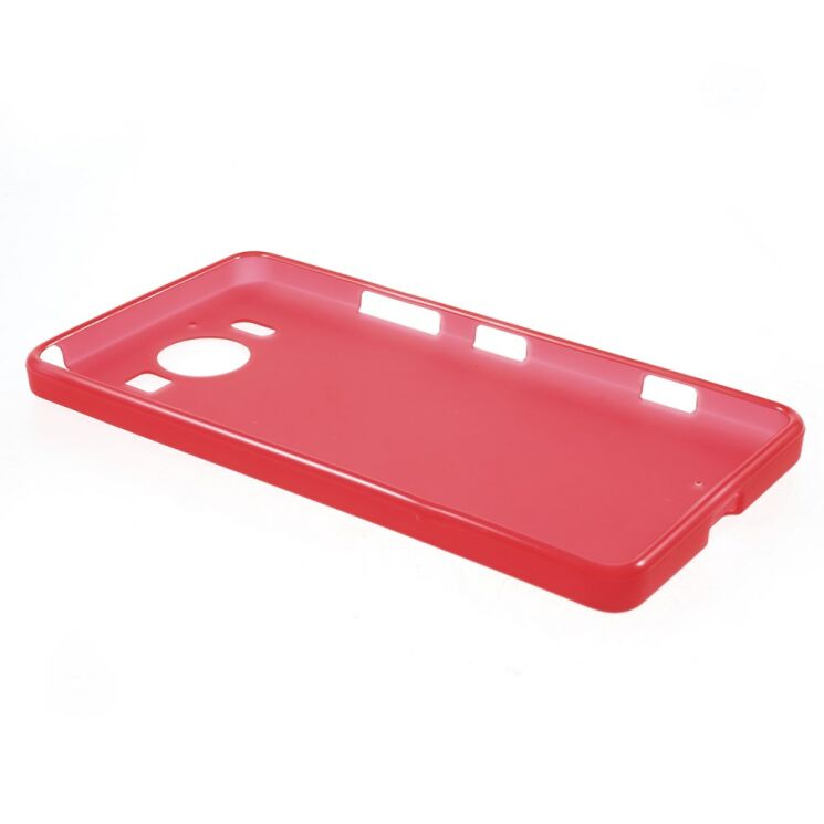 Силиконовый чехол Deexe Soft Case для Microsoft Lumia 950 - Red: фото 3 из 5