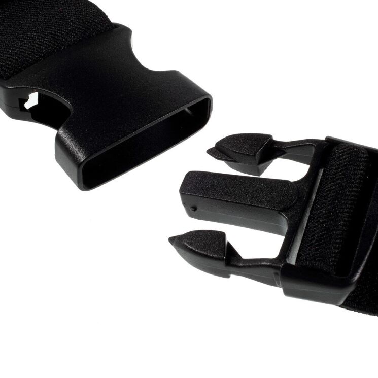 Спортивный чехол на пояс UniCase Running Belt (размер: L) - Black: фото 7 из 8