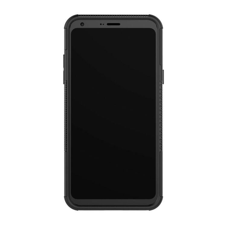 Захисний чохол UniCase Hybrid X для LG Q6 - Black: фото 5 з 12