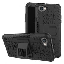 Захисний чохол UniCase Hybrid X для LG Q6 - Black: фото 1 з 12