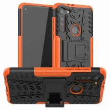 Защитный чехол UniCase Hybrid X для Motorola Moto G8 - Orange: фото 1 из 19