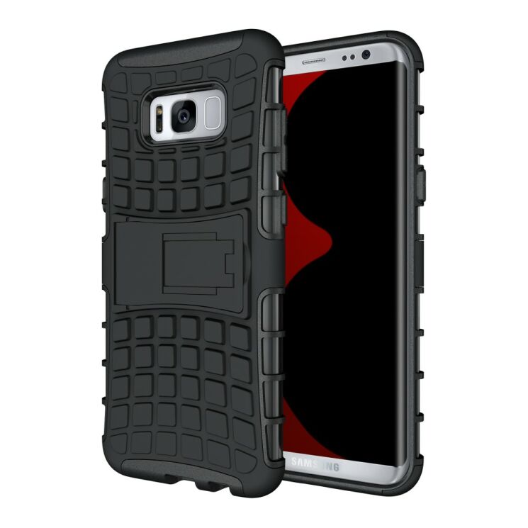 Захисний чохол UniCase Hybrid X для Samsung Galaxy S8 Plus (G955) - Black: фото 9 з 12
