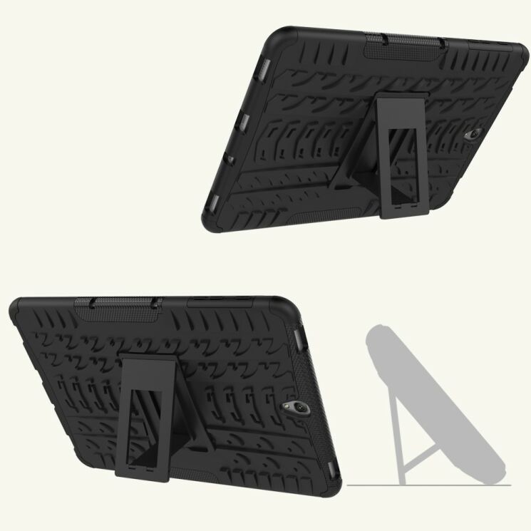 Защитный чехол UniCase Hybrid X для Samsung Galaxy Tab S3 9.7 (T820/825) - Black: фото 11 из 14