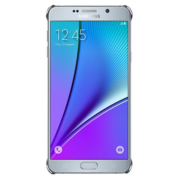 Накладка Clear Cover для Samsung Galaxy Note 5 (N920) EF-QN920C - Silver: фото 3 з 8