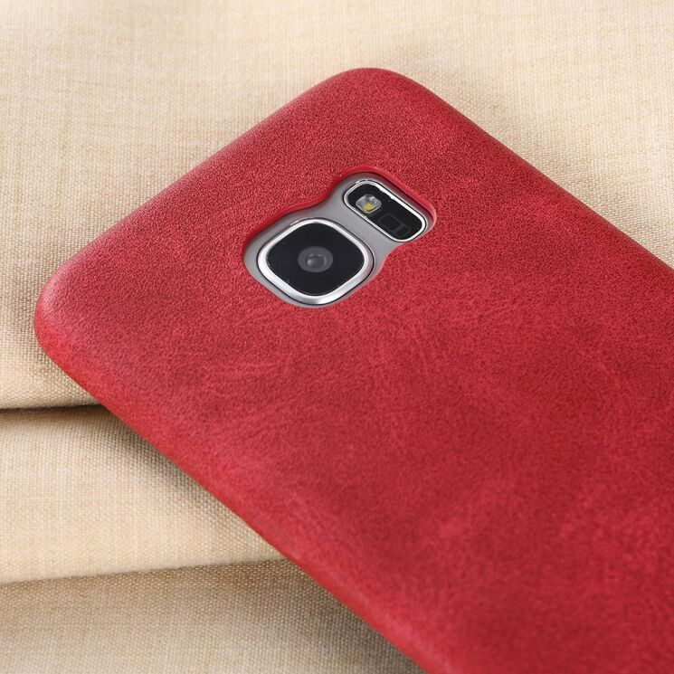 Защитный чехол X-LEVEL Vintage для Samsung Galaxy S7 edge (G935) - Red: фото 5 из 15