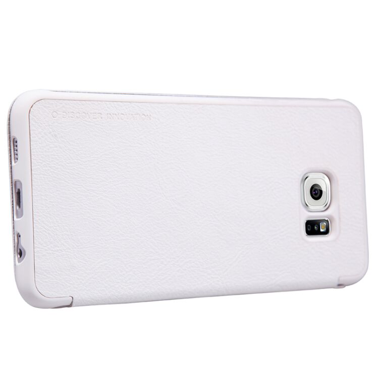 Чехол NILLKIN Qin Series для Samsung Galaxy S6 edge+ (G928) - White: фото 3 из 16