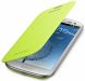 Чехол Flip Cover для Samsung Galaxy S3 (i9300) - Green (GS3-6804G). Фото 1 из 4