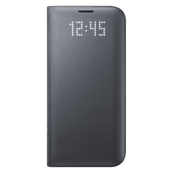 Чохол LED View Cover для Samsung Galaxy S7 edge (G935) EF-NG935PFEGRU - Black: фото 1 з 8