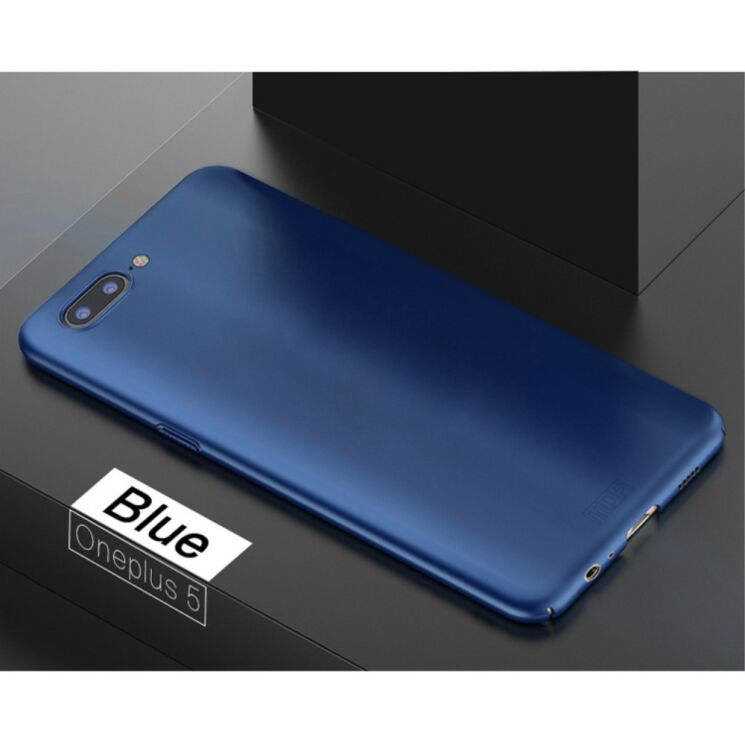 Пластиковый чехол MOFI Slim Shield для OnePlus 5 - Blue: фото 2 из 10