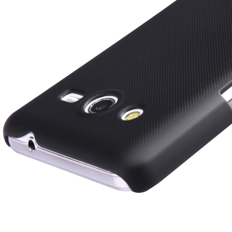 Пластиковая накладка Nillkin Frosated Shield для Samsung Galaxy Core 2 (G355) - Black: фото 4 из 13