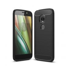 Захисний чохол UniCase Carbon для Motorola Moto E5 Play - Black: фото 1 з 11