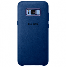 Чохол Alcantara Cover для Samsung Galaxy S8 Plus (G955) EF-XG955ASEGRU - Blue: фото 1 з 4