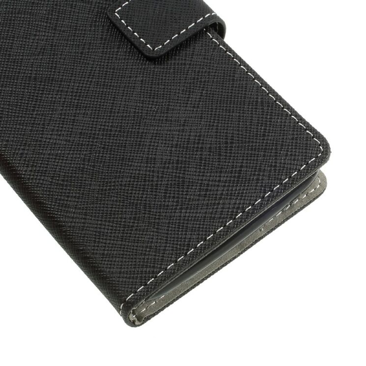 Чохол-книжка Deexe Wallet Style для Motorola Moto C - Black: фото 6 з 9