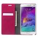 Чохол MERCURY Classic Flip для Samsung Galaxy Note 4 (N910) - Pink (GN4-4454P). Фото 5 з 9