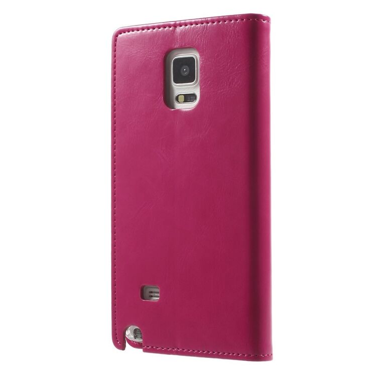 Чехол MERCURY Classic Flip для Samsung Galaxy Note 4 (N910) - Pink: фото 2 из 9