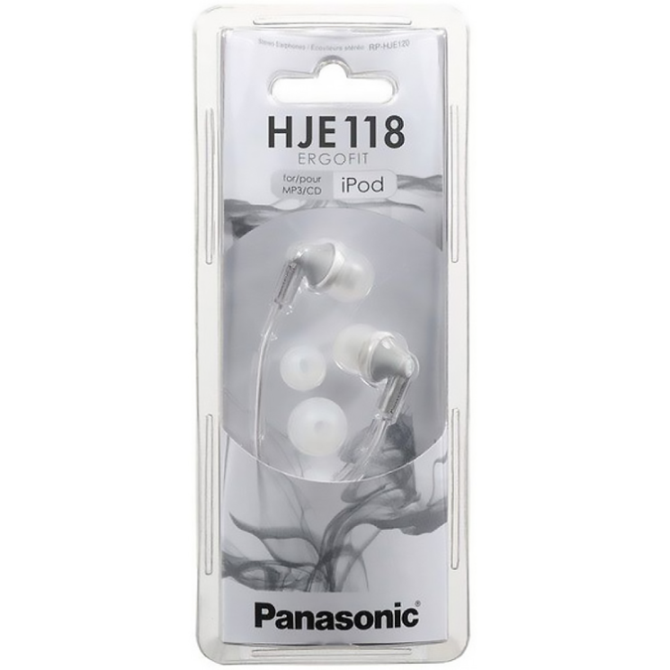 Навушники PANASONIC RP-HJE118GU-S - Silver: фото 2 з 2