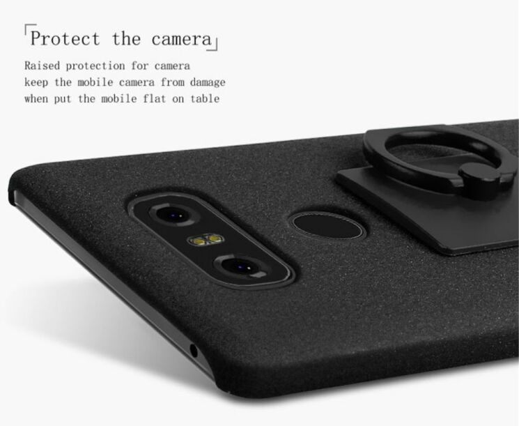 Пластиковый чехол IMAK Cowboy Shell для LG G6 - Black: фото 7 из 7