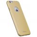 Пластиковий чохол IPAKY Slim 0.6mm для iPhone 6/6s Plus - Gold (330260F). Фото 2 з 4