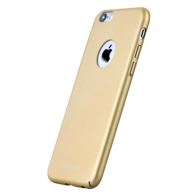 Пластиковий чохол IPAKY Slim 0.6mm для iPhone 6/6s Plus - Gold: фото 4 з 4
