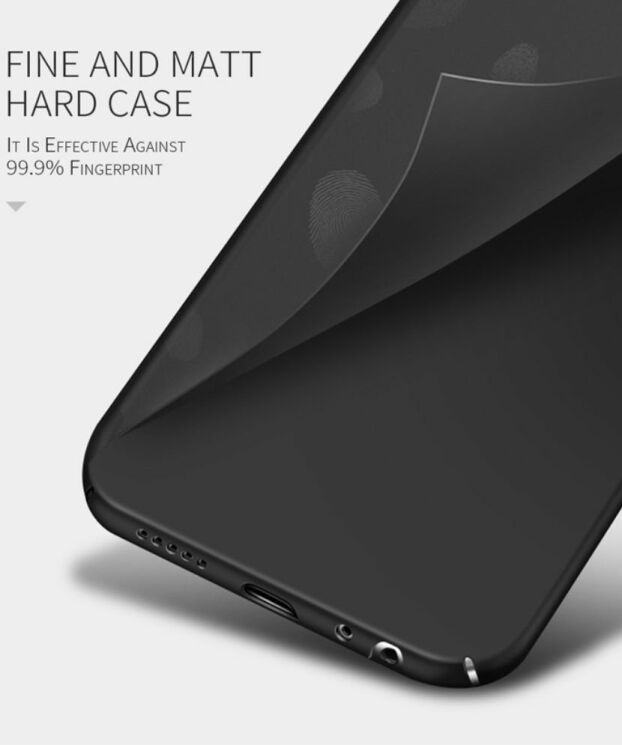 Пластиковий чохол X-LEVEL Slim для Xiaomi Mi5X / Mi A1 - Black: фото 5 з 10