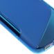 Силиконовая накладка Deexe S Line для Samsung Galaxy S7 (G930) - Blue (115222L). Фото 5 из 6