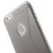 Силіконовий чохол Deexe S Line для iPhone 6/6s Plus - Gray (330267H). Фото 6 з 8
