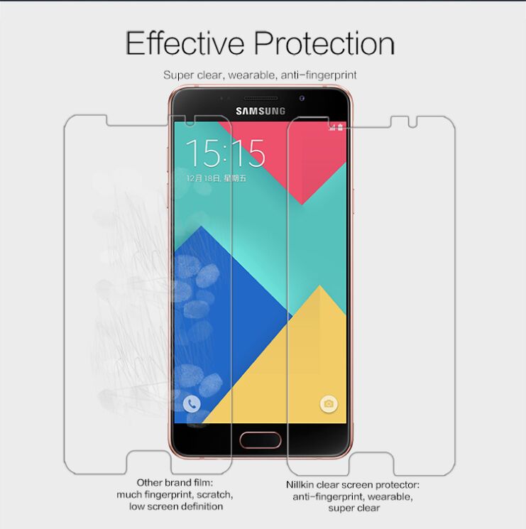 Защитная пленка NILLKIN Clear для Samsung Galaxy A5 (2016): фото 2 из 7