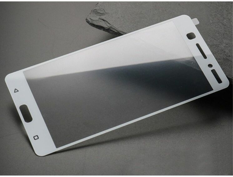 Защитное стекло MOCOLO 3D Silk Print для Nokia 6 - White: фото 1 из 7